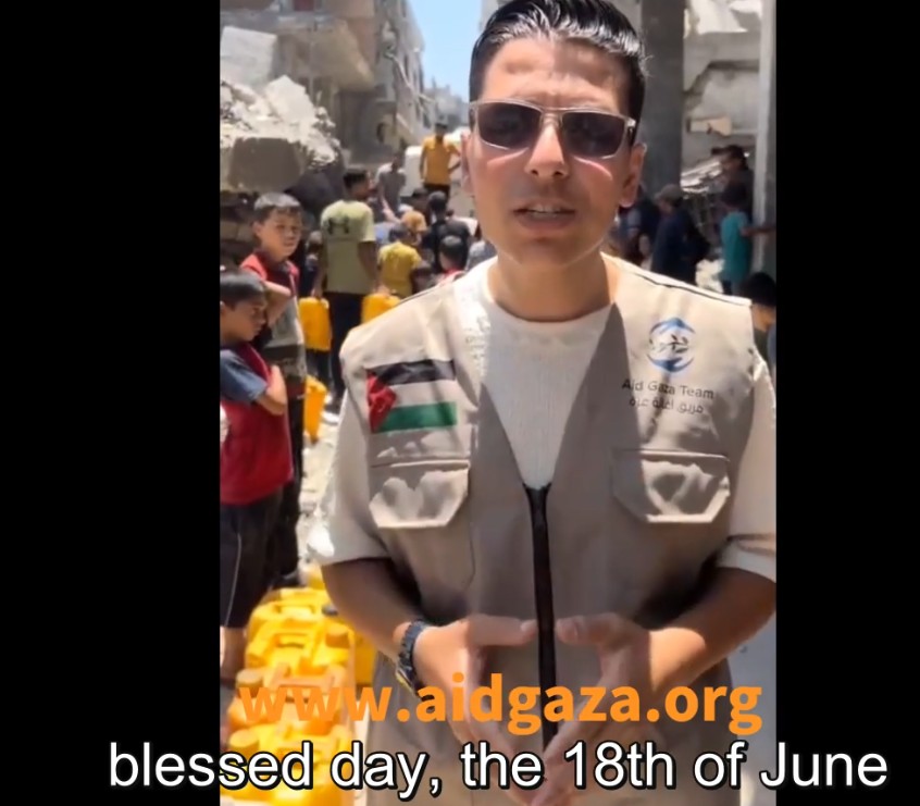 Action for Gaza Donations: Water Distribution to June 18th to North of Gaza